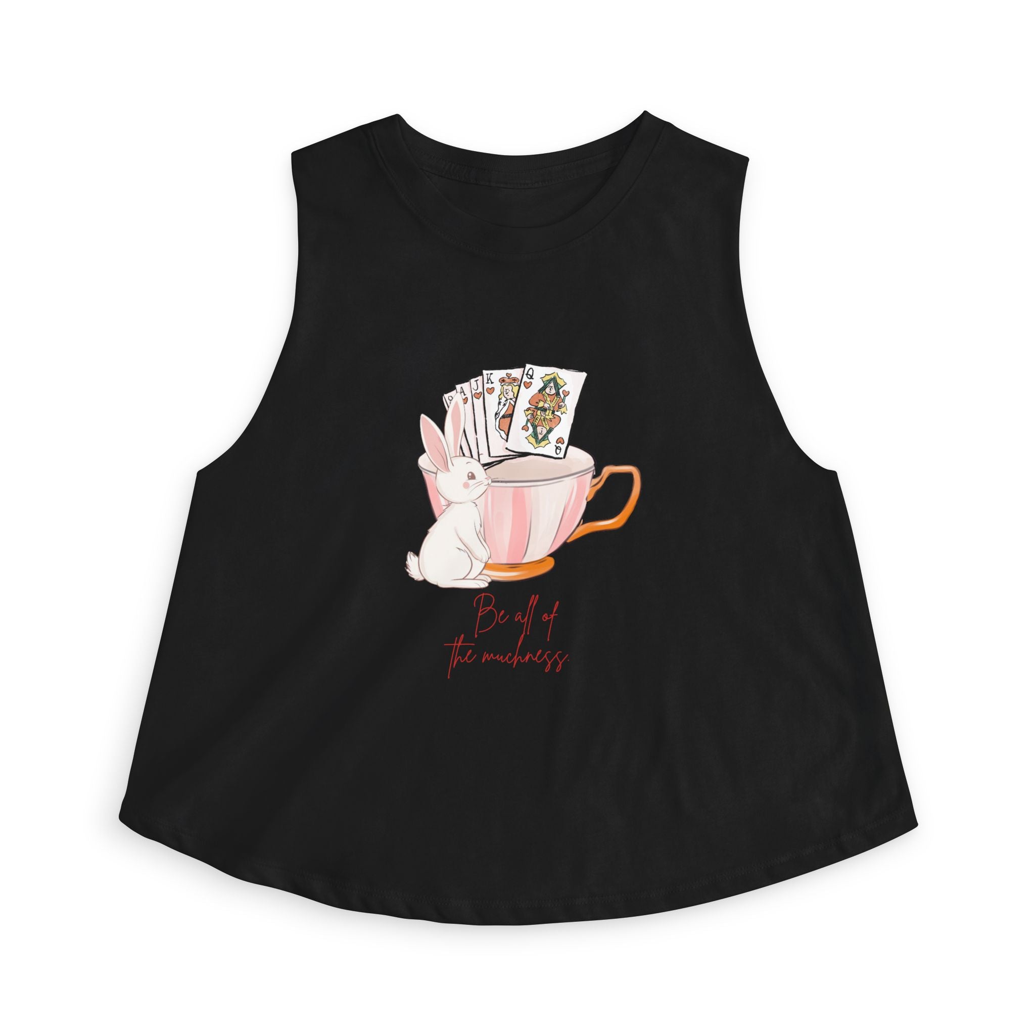 Alice's Muchness Cropped Tank Top