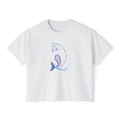 Little Mermaid's Depth Boxy Tee