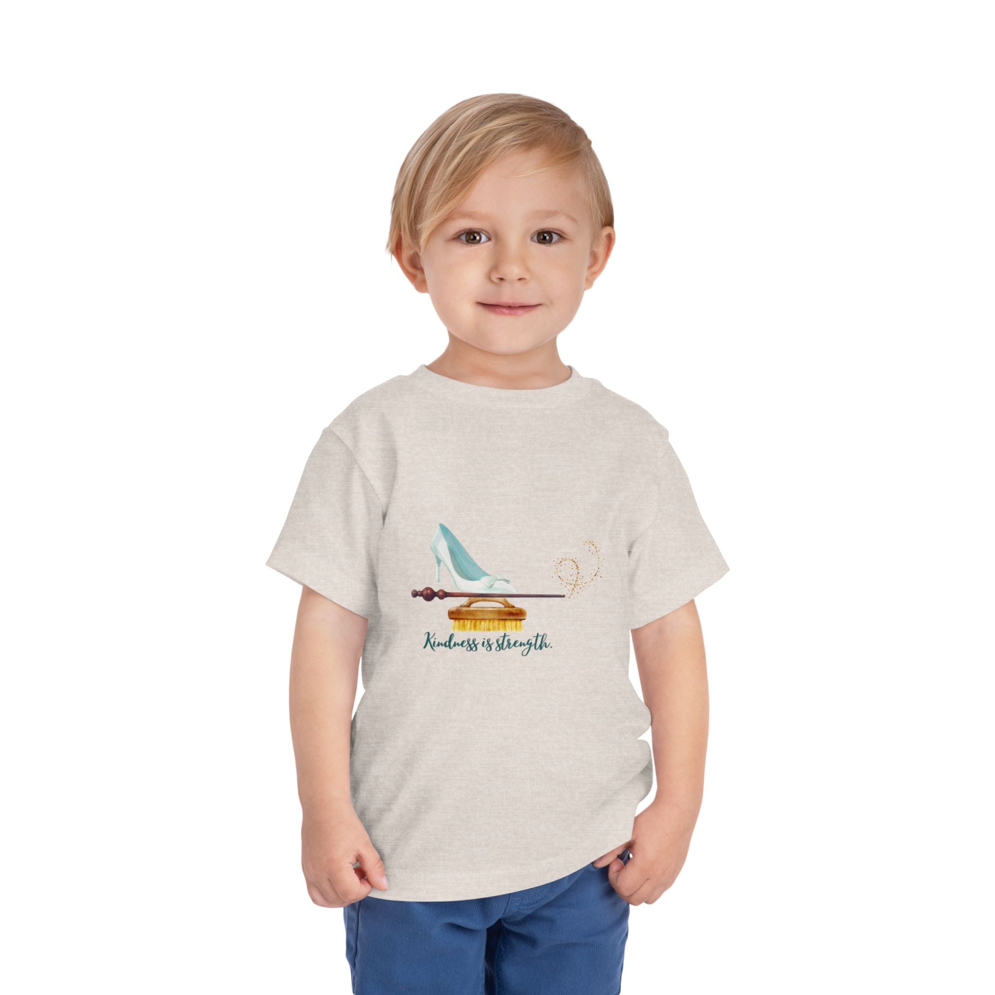 Cinderella Strong Toddler Short Sleeve Tee