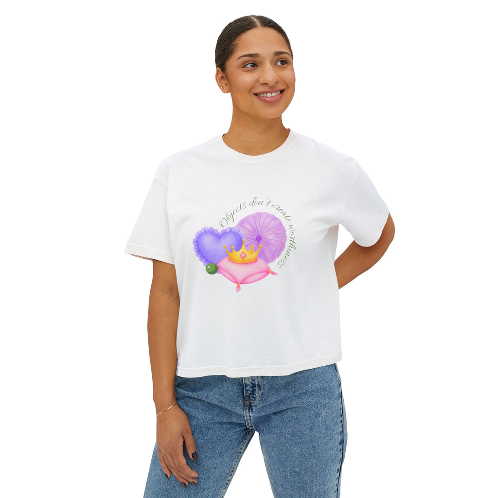 Princess Pea's Worth Boxy Tee