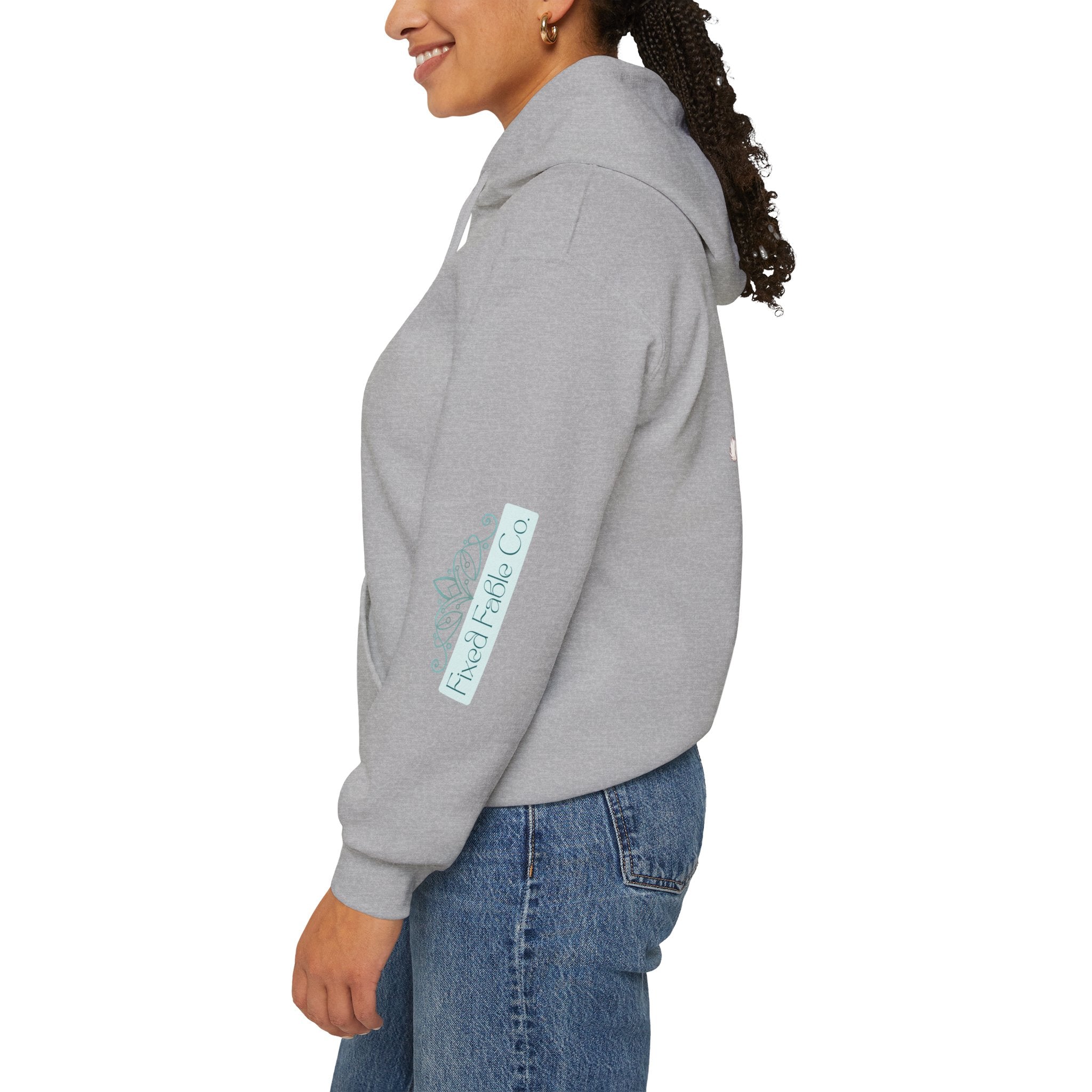 Alice's Muchness  Unisex Heavy Blend™ Hooded Sweatshirt